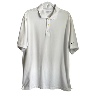 Nike Men's Classic White Polo Shirt XL